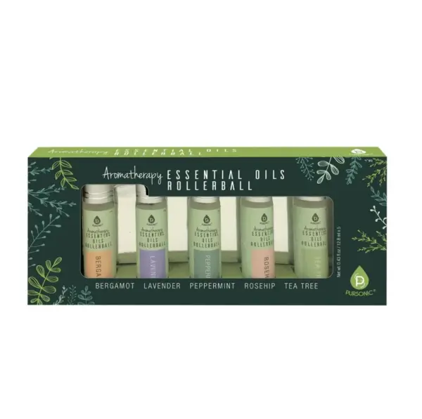 Lavender Peppermint Essential Oil Rollerballs - Pursonic Calm Energy - Image 2