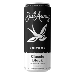 Sail Away Coffee Nitro Cold Brew Classic Black Coffee