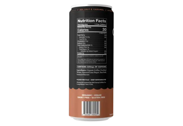Sail Away Coffee Nitro Cold Brew Sea Salt Caramel - Image 3