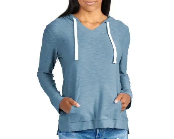 Freefly Women's Soft Bamboo Slub Hoodie Pullover