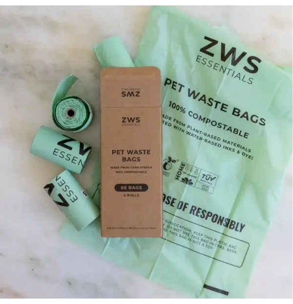 Zero Waste Compostable Trash Bags Eco-Friendly Kitchen Waste - Image 2