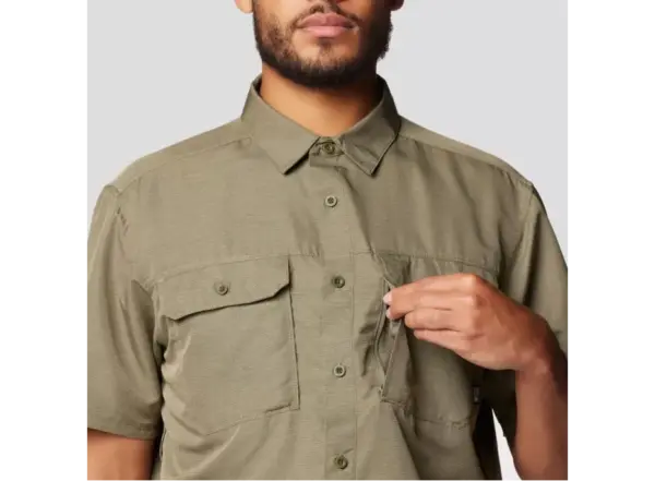 Mens Sun Protection Hoodie by Mountain Hardwear - UPF Shirt with Hood
