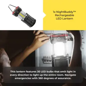 NightBuddy Emergency Kit - Portable Safety Gear for Power Outages