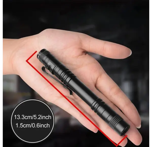 NightBuddy Mini LED Pen Flashlight - Pocket-Sized & Bright - Image 3
