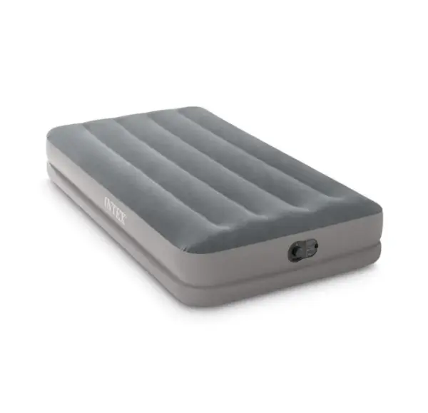 Intex Twin Air Mattress with USB Pump - Quick Inflating & Durable