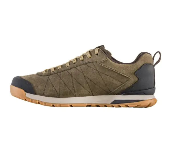Men's Oboz Bozeman Low Leather Hiking Shoes Wide Fit - Image 3