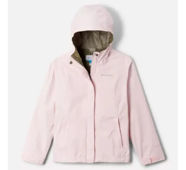 Columbia Girls Arcadia II Waterproof Jacket for Outdoor Play - Image 2