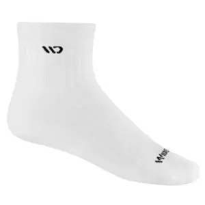 Men's Midweight Quarter Socks - Solid Color Cushioned Comfort
