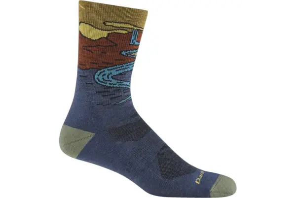 Darn Tough Men's Lightweight Cushioned Float Boat Crew Socks - Image 2