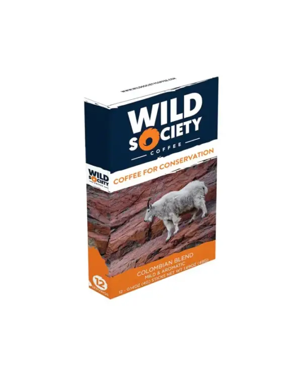 Wild Society Instant Caramel Mocha Coffee Pack - 3 Microground Servings