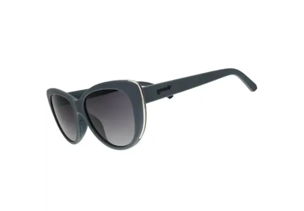 goodr Glam G Matte Black Polarized Sunglasses