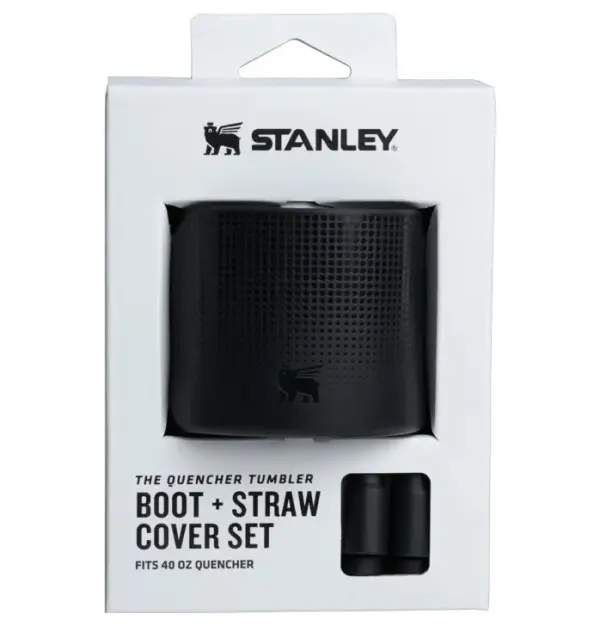 Stanley Quencher Tumbler 40oz with Straw Lid & Boot Cover