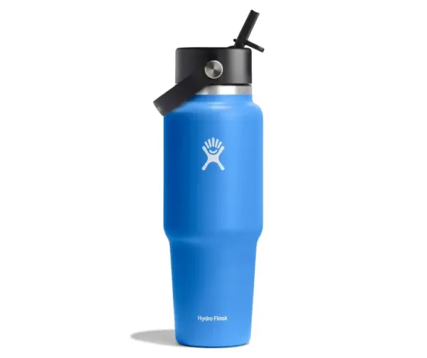 Hydro Flask 32oz Wide Mouth Water Bottle with Straw Lid - Image 3