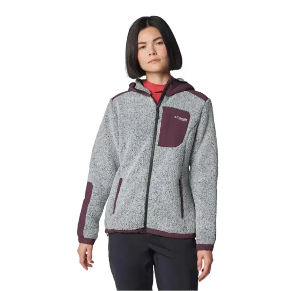 Columbia Women's Thermal Hooded Sherpa Jacket - Arctic Crest Warmth