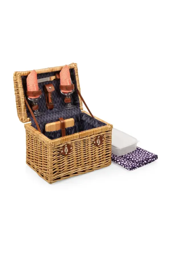 Wine and Cheese Picnic Basket Set | Napa Style by Picnic Time - Image 3