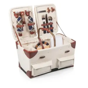 Romantic Heart Picnic Basket for Two - Picnic Time