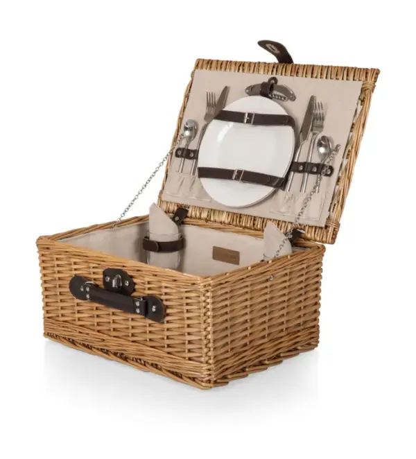 Somerset Complete Insulated Picnic Basket by Picnic Time - Image 3