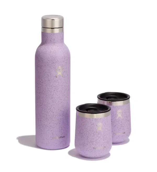 Hydro Flask Stainless Steel Wine Tumbler Gift Set with Lid