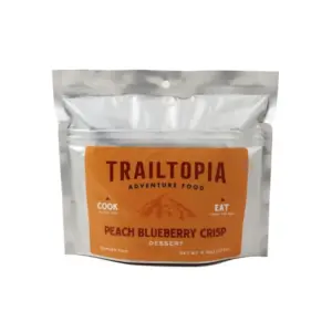 Trailtopia Gluten-Free Peach Blueberry Crisp Adventure Snack