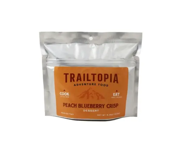 Trailtopia Gluten-Free Peach Blueberry Crisp Adventure Snack