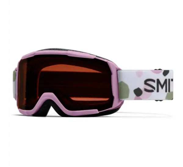 Smith Daredevil RC36 Snow Goggles with Pink Paint Brush Lens