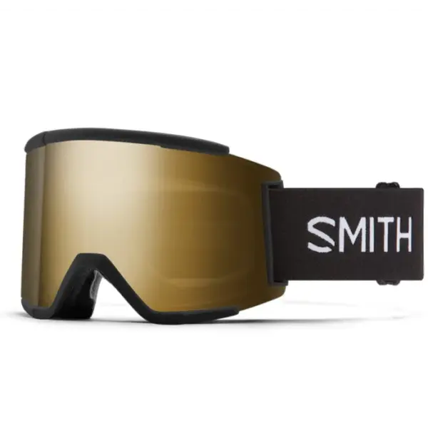 Smith Squad XL ChromaPop Snow Goggles Black Gold Mirror
