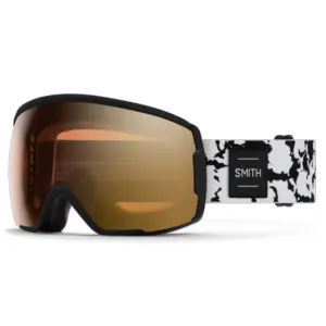 Smith Proxy Photochromic Ski Goggles Black Marble ChromaPop Pro Gold Mirror
