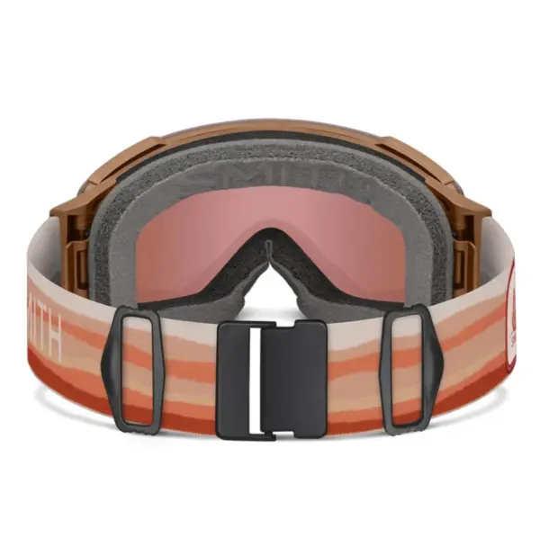 Smith Squad Mag Snow Goggles with ChromaPop Lens - Rose Gold Mirror