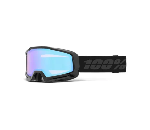 OKAN HiPER Swim Goggles Black Turquoise Mirrored Turquoise Lens - Image 2