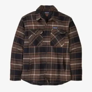 Patagonia Men's Lightweight Insulated Fjord Flannel Shirt Jacket