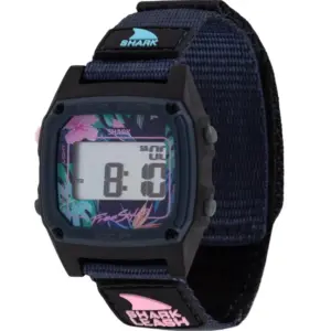 Men's Midnight Palms Leather Strap Watch by Freestyle Shark