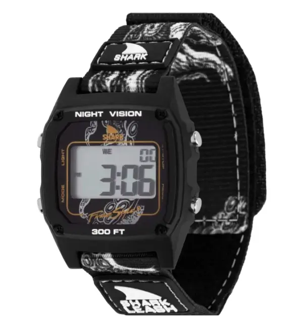 Freestyle Shark Classic Watch with Octopus Leash - Black