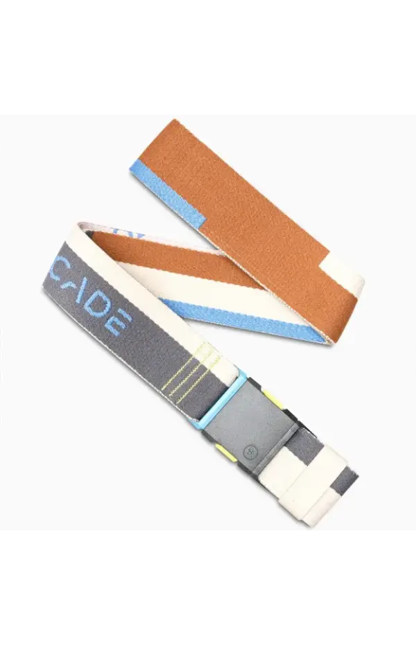 Arcade Brushstroke Print Slim Casual Belt - Image 2