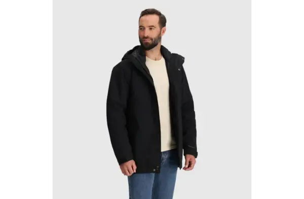 Men's 3-in-1 Foray 3L Waterproof Breathable Outdoor Parka Jacket - Image 3