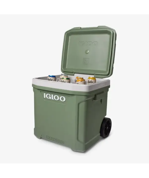 Igloo ECOCOOL Latitude Portable Roller Cooler 60 Qt - Image 2