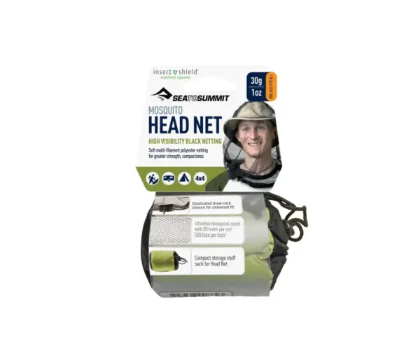 Ultra-Fine Mosquito Head Net by Sea to Summit - Lightweight Bug Protection - Image 3