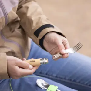 Opinel Fixed Blade Vegetable Peeler - Ergonomic Kitchen Tool