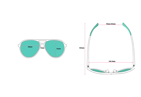 goodr Mach G Polarized Sunglasses - Red-Eye Style Running Shades - Image 3