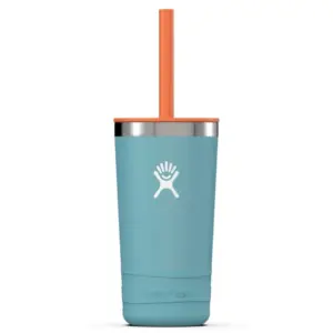 Hydro Flask Kids 12oz Wide Mouth Water Bottle with Straw Lid & Boot