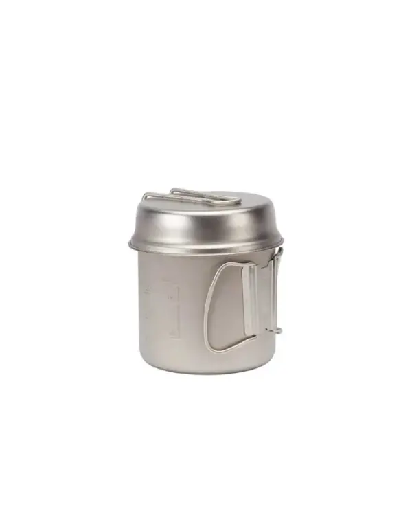 Snow Peak Titanium 900 Camping Cookset - Lightweight Trekking Pot Set - Image 2