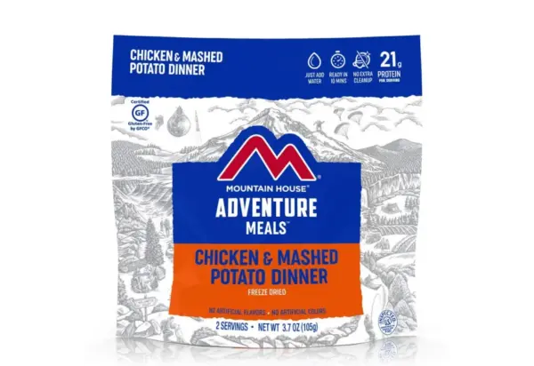 Mountain House Chicken Mashed Potatoes Ready in 10 Min Backpacking Meal - Image 2