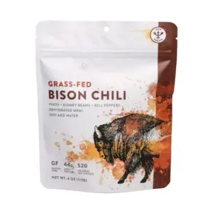 Grass Fed Bison Chili Hearty Meal Heather's Choice