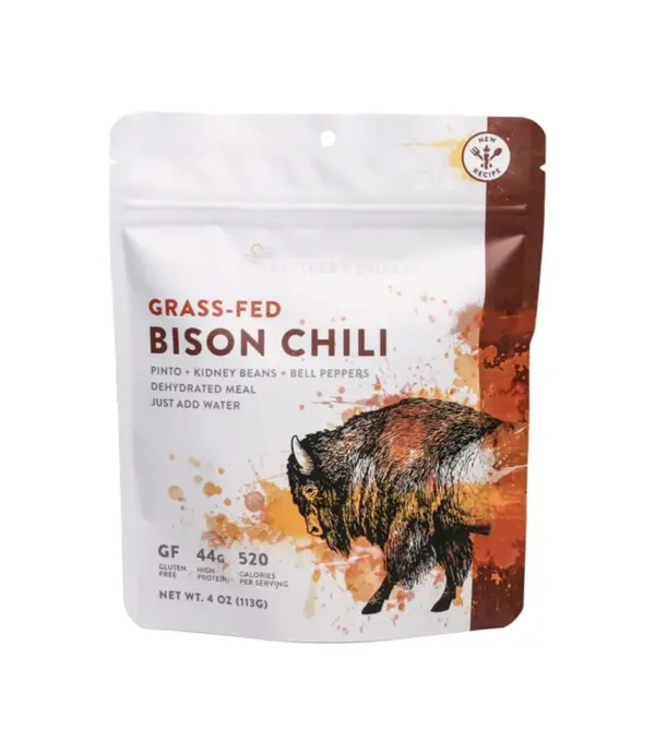 Grass Fed Bison Chili Hearty Meal Heather's Choice