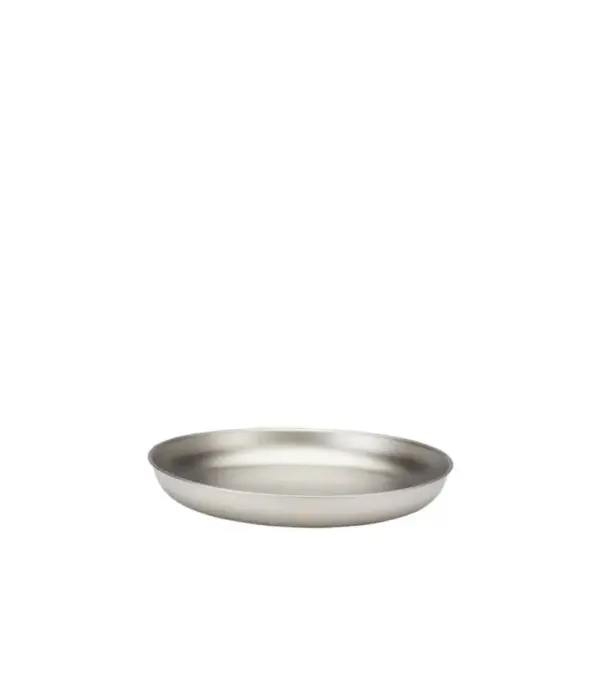 Snow Peak Titanium Camping Plate 18cm Ultralight Backpacking Dish - Image 2