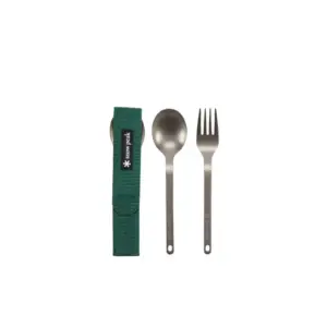 Snow Peak Titanium Utensil Set for Backpacking