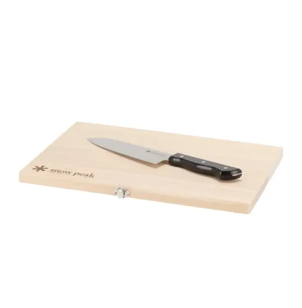 Snow Peak Large Bamboo Chopping Board Set - Durable Kitchen Cutting Boards - Image 2