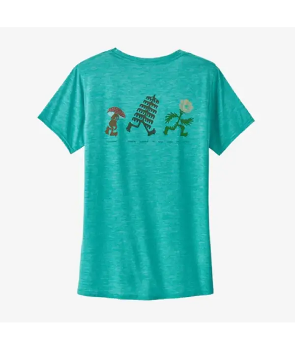 Patagonia Women's Cap Cool Daily Graphic Tee - Lands Collection - Image 3