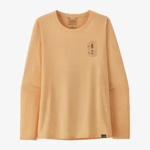 Patagonia Women's Capilene Cool Long Sleeve Graphic Tee - Lands