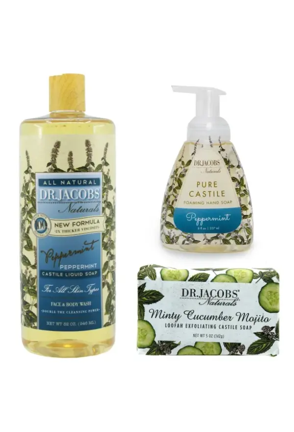 Cool Mint Natural Toothpaste Set by Dr. Jacobs Naturals - Image 2