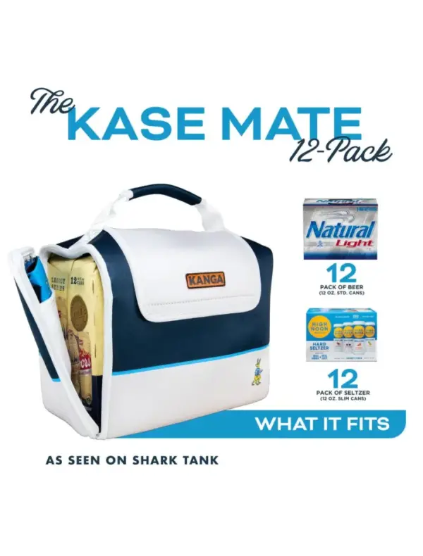 Kanga Kase Mate Retro 12-Can Portable Cooler